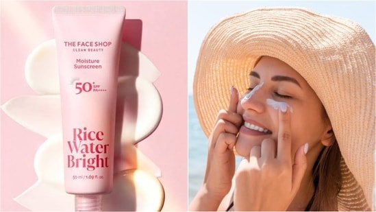 I tested The Face Shop Rice Water Bright Moisture sunscreen in Dubai's harsh summer heat.