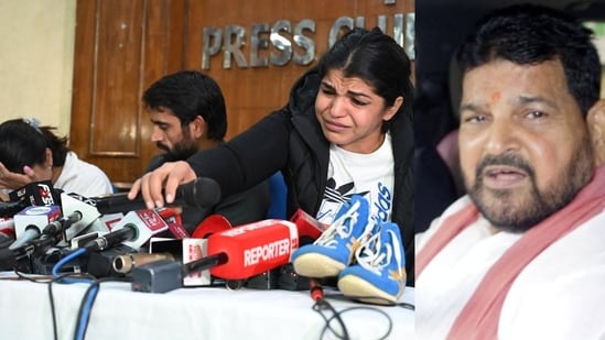 A Delhi court acquitted Brij Bhushan Sharan Singh and Vinod Tomar on Monday.