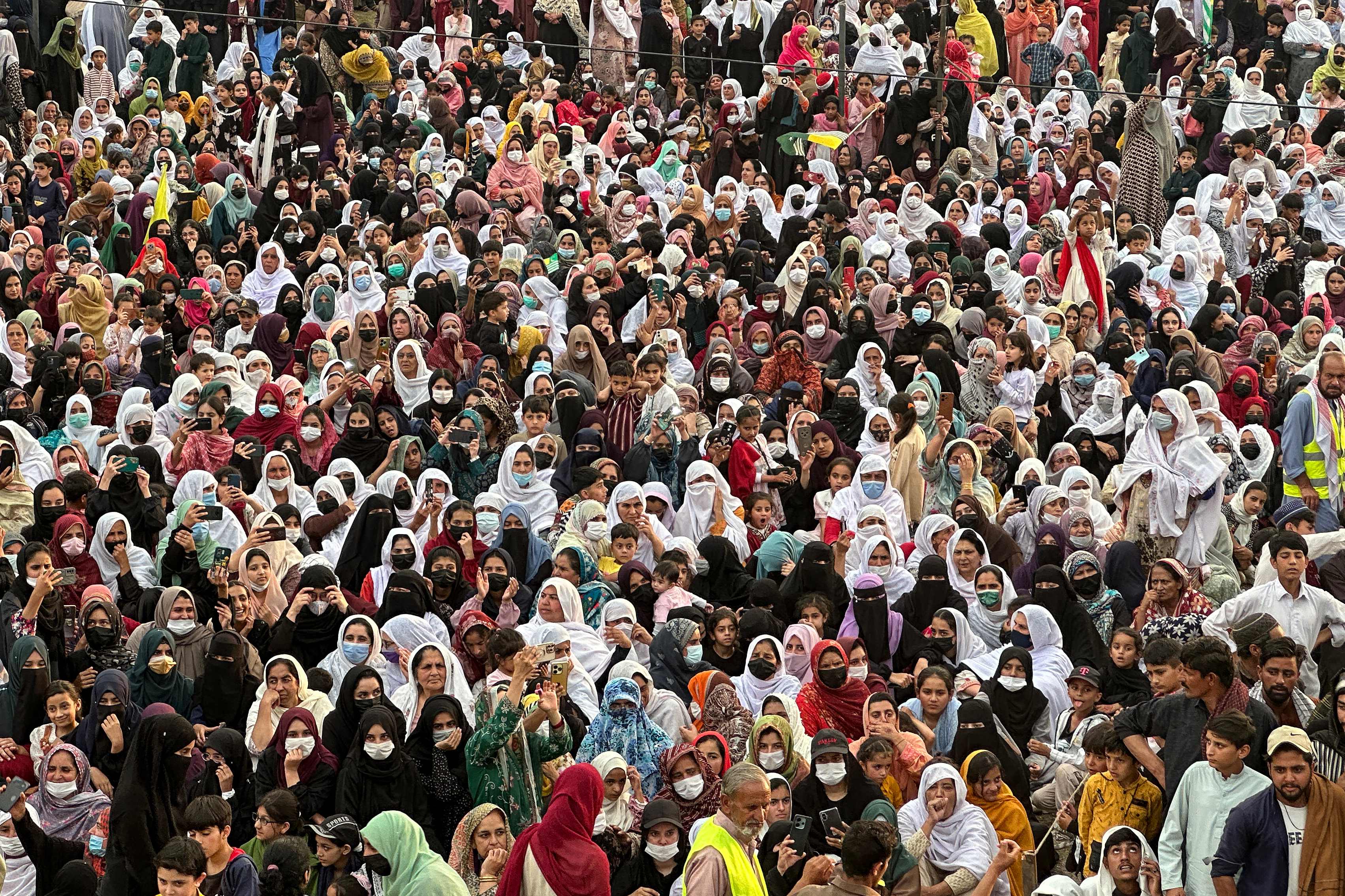A nearly two-week standoff between protesters and police in PoK has left residents grappling with food shortages. (AFP) A nearly two-week standoff between protesters and police in PoK has left residents grappling with food shortages. (AFP)