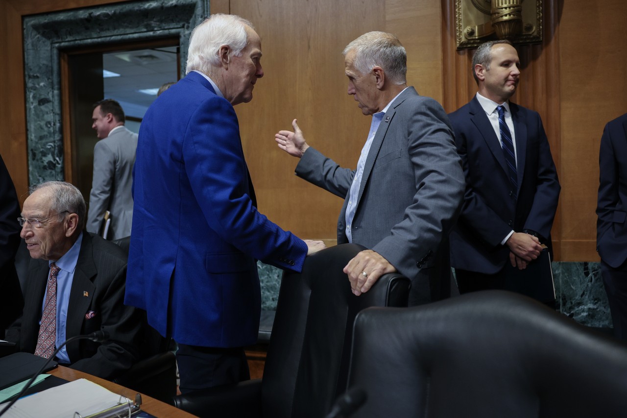 Sen. John Cornyn and Sen. Thom Tillis were the key holdouts. Sen. John Cornyn and Sen. Thom Tillis were the key holdouts.