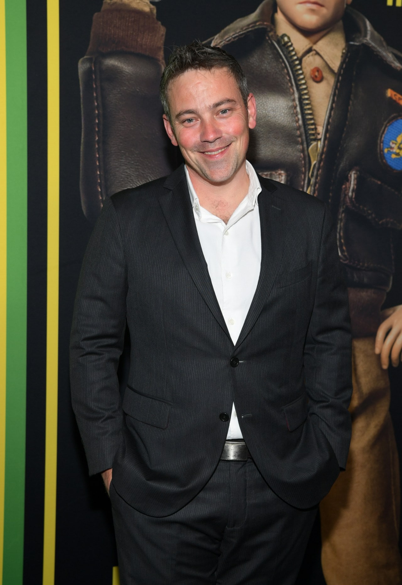 Kevin Baillie attending a 2018 film premier in Hollywood. Kevin Baillie attending a 2018 film premier in Hollywood.