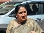 After taking charge as NCP national president, Sunetra Pawar introduced a series of organisational and constitutional changes. (Jitender Gupta/ANI)
