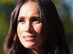 Meghan Markle, the Duchess of Sussex, takes part in the Scar Tree Walk in Melbourne, Australia, April 16, 2026. (Jonathan Brady/Pool PA via AP)
