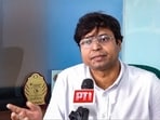 Hockey India President Dilip Tirkey speaks during an interview with PTI regarding the decision to change team jersey colour(PTI)