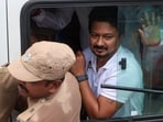 Stalin was taken into custody by the police this morning following an FIR against him over his alleged remarks on Tamil film actor Trisha Krishnan. (PTI)