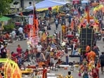 The annual Kanwar Yatra commenced last week. (PTI/Representative)