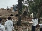 The report also flagged several weaknesses in the building, including the lack of proper roof or seismic support bands and large window openings with thin supporting walls. (HT File)