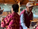 Elderly couple's heartwarming moment goes viral.(Instagram/@shanaa_8297)