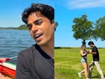 The duo explored the German countryside together.(Abhinav Reddy)