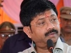 Uttar Pradesh industrial development minister Nand Gopal Gupta ‘Nandi’. (HT file) Uttar Pradesh industrial development minister Nand Gopal Gupta ‘Nandi’. (HT file)