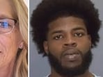 Susan Gehrke (L) died after allegedly being attacked by Dahseir Edward Jefferson (R)