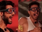 Karan Wahi and Gaurav Khanna in a deadly task on Khatron Ke Khiladi 15. (Colors TV)