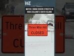 Antarctic Blast Buries New Zealand in Snow | Rare Sea-Level Snowfall
