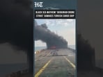Turkish Cargo Ship Damaged in Suspected Drone Strike Near Russia's Novorossiysk
