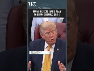 Trump Rejects Iran's Strait Of Hormuz Transit Fee Proposal, Vows To Protect Global Shipping
