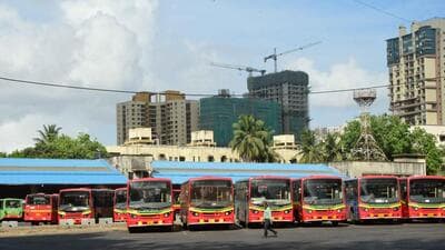 BEST owns bus depots spanning across 190 acres. Of these, 22 depots covering 132 acres will undergo redevelopment as part of the proposed overhaul. (Bhushan Koyande/HT Photo) BEST owns bus depots spanning across 190 acres. Of these, 22 depots covering 132 acres will undergo redevelopment as part of the proposed overhaul. (Bhushan Koyande/HT Photo)
