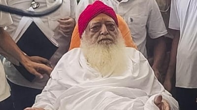 Former self-styled godman Asaram, serving life sentence in a rape case. (HT) Former self-styled godman Asaram, serving life sentence in a rape case. (HT)