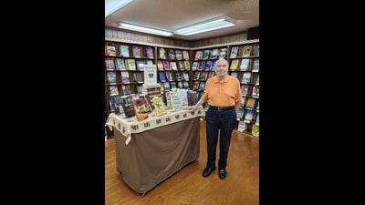 Jake Reiss at the Alabama Booksmith (Courtesy the Alabama Booksmith)