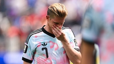 Kevin de Bruyne is unlikely to join Inter Miami. (Getty Images via AFP)