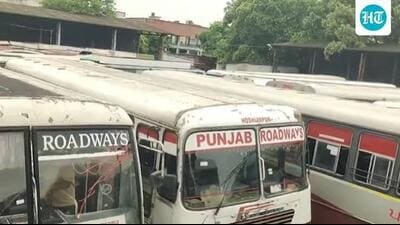PRTC employees’ union vice-president Sukhwinder Singh said that the agitation has only been suspended and not withdrawn. (HT File) PRTC employees’ union vice-president Sukhwinder Singh said that the agitation has only been suspended and not withdrawn. (HT File)