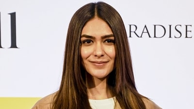Mrunal Thakur has become the latest celebrity to warn about legal action against the deepfakes of her circulating online. (PTI)