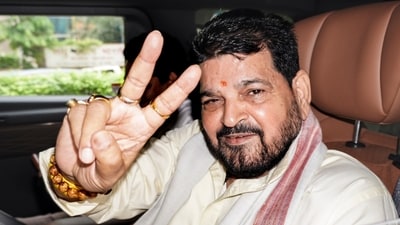 Several opposition leaders launched scathing attacks on the BJP following former Wrestling Federation of India chief Brij Bhushan Sharan Singh's acquittal. (File Photo/PTI) Several opposition leaders launched scathing attacks on the BJP following former Wrestling Federation of India chief Brij Bhushan Sharan Singh's acquittal. (File Photo/PTI)
