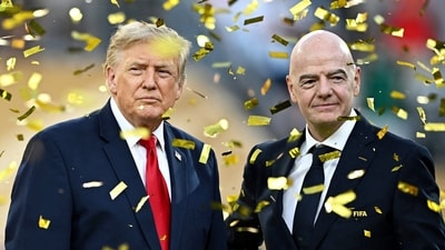 FIFA cleared the air on the reports of Gianni Infantino reaching out to Donald Trump. (REUTERS)