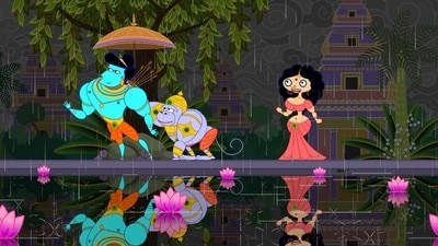 Nina Paley's American adaptation of Ramayana ran into controversy from Hindu groups. Nina Paley's American adaptation of Ramayana ran into controversy from Hindu groups.