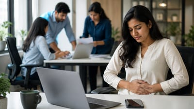 The LinkedIn post has prompted a debate on menstrual leave policies. (Representative Image) The LinkedIn post has prompted a debate on menstrual leave policies. (Representative Image)