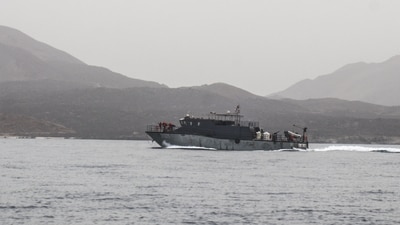 The vessel's 14-member crew were recused in a joint-operation. (AFP/representational image) The vessel's 14-member crew were recused in a joint-operation. (AFP/representational image)