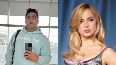 Addison Rae's father, Monty Lopez (L) and Addison Rae. (Moty Lopez and Addison Rae on Instagram) Addison Rae's father, Monty Lopez (L) and Addison Rae. (Moty Lopez and Addison Rae on Instagram)