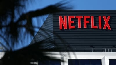 The Netflix logo is pictured at the company's Hollywood studio offices at Sunset Bronson Studios in Los Angeles, California on December 5, 2025. (Representational) (AFP) The Netflix logo is pictured at the company's Hollywood studio offices at Sunset Bronson Studios in Los Angeles, California on December 5, 2025. (Representational) (AFP)