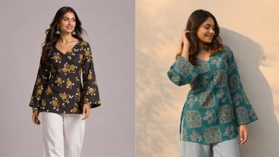 These short kurtis have become my everyday wardrobe staple; 8 stylish picks for women (Pinterest) These short kurtis have become my everyday wardrobe staple; 8 stylish picks for women (Pinterest)