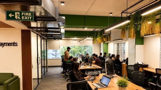Ayush Agarwal shared a picture of his company's new office in Bengaluru.