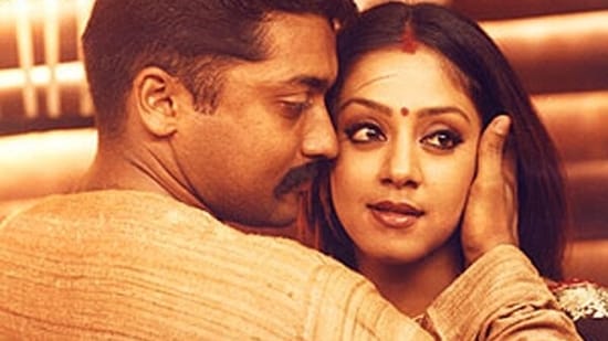 Suriya and Jyotika worked together in Gautham Vasudev Menon's 2003 hit Kaakha Kaakha.