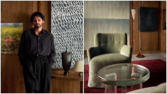 Inside Jay Shetty's at-home studio.