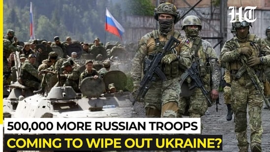 Putin preparing to flood the front with 500,000 troops