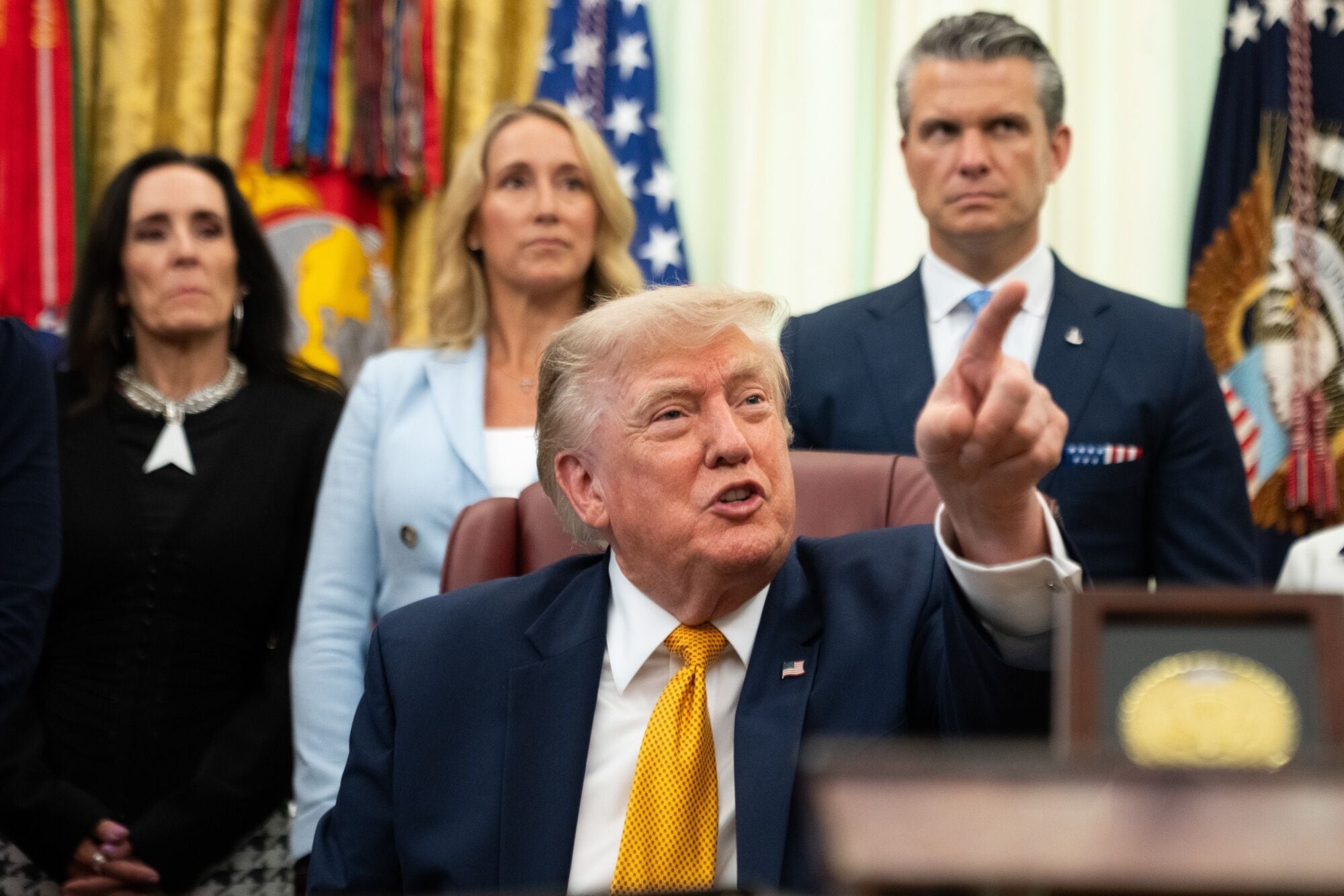 President Donald Trump said last week that the US forces are going to hit Iran "very hard" at some point, where the Islamic Republic will say, "We just can't take it anymore." (Bloomberg) President Donald Trump said last week that the US forces are going to hit Iran "very hard" at some point, where the Islamic Republic will say, "We just can't take it anymore." (Bloomberg)