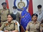 A case under Sections 103(1)(murder), 238(B)(hiding, destroying, or removing crime proof), 3(5)(common intention) and 305 (theft in a dwelling house) of the Bharatiya Nyaya Sanhita has been registered against the accused. (Sant Arora/HT)