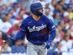 Los Angeles Dodgers manager Dave Roberts revealed that Dalton Rushing will not resume throwing for several weeks.(IMAGN IMAGES via Reuters Connect)