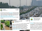 Commuters took to social media to share videos and vent their frustration over waterlogged roads, clogged intersections and painfully slow commutes.