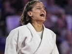 India's Asmita Dey scripted history as the first-ever Indian judoka to win a gold medal at the Commonwealth Games (CWG) in the women’s 48kg title.(PTI)