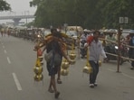 Investigators said that the victim was a resident of Chhalera in Noida’s Sector 44 who was on his way to Haridwar for the annual Kanwar Yatra. (Sakib Ali/HT Photo) Investigators said that the victim was a resident of Chhalera in Noida’s Sector 44 who was on his way to Haridwar for the annual Kanwar Yatra. (Sakib Ali/HT Photo)