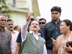 Nadda was accompanied by Assam’s medical minister Ashok Singhal and Nagaland MP S Phangnon Konyak. (X/JPNadda)