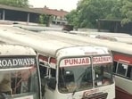 PRTC employees’ union vice-president Sukhwinder Singh said that the agitation has only been suspended and not withdrawn. (HT File)