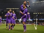 Sergio Ramos and Cristiano Ronaldo for Real Madrid.