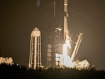 A SpaceX Falcon 9 rocket part is believed to have crashed into the Moon in an unplanned collision (REUTERS/Steve Nesius/File Photo)