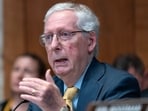 Fact Check: Is Mitch McConnell dead? Viral ‘flag-draped’ claim debunked. (AP Photo/Jose Luis Magana, File)(AP Photo/Jose Luis Magana)