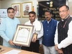 The 12 recipients are Vaqeel Hasan, Munna, Ankur Kumar, Monu Kumar, Devendra, Mohd Rashid, Firoz Qureshi, Jatin Kashyap, Shorabh Kashyap, Mohd Irshad, Nasruddin and Naseem. (PIB)