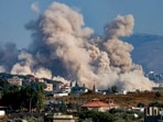 Smoke rises following an Israeli controlled-explosion on the village of Kfartibnit as seen from Nabatieh in southern Lebanon on July 29, 2026. While violence has declined since the signing of a preliminary US-Iran deal in June and the Lebanon-Israel agreement, Lebanon continues to report intermittent Israeli strikes and artillery shelling on the south. Lebanon's army on July 26 condemned ongoing Israeli military activities that it said were preventing its full deployment under the framework deal. (Photo by Ammar Ammar / AFP) / (AFP)